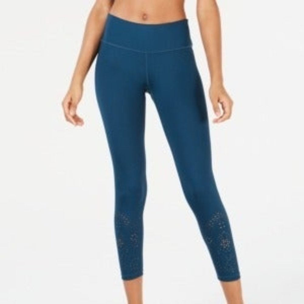 Ideology Perforated Ankle Leggings XS